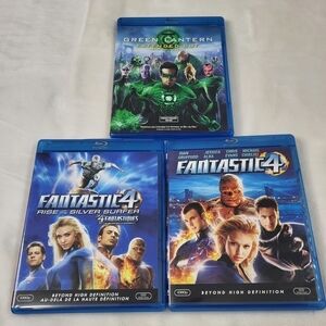 Fantastic Four and Green Lantern Blu-ray Set